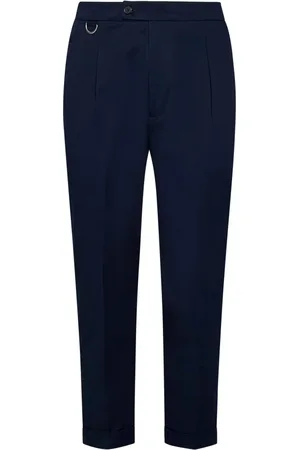 LOW BRAND Slim-fit Trousers, male, , Size: W32 Stretch Cotton Trousers