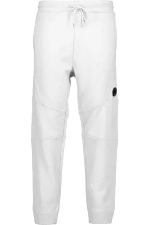 C.P. Company Sweatpants, male, , Size: S Cotton Joggers with Zip Pockets