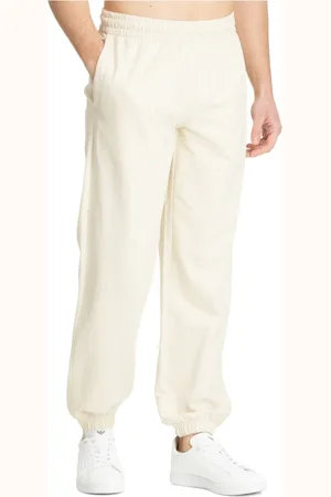 EA7 Sweatpants, male, , Size: M Elastic Waist Joggers in Solid Color