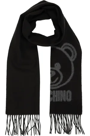 Moschino Winter Scarves, male, , Size: ONE SIZE Teddy Bear Wool Scarf