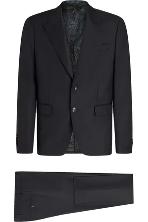 Etro Single Breasted Suits, male, , Size: XL Single-Breasted Suit Set