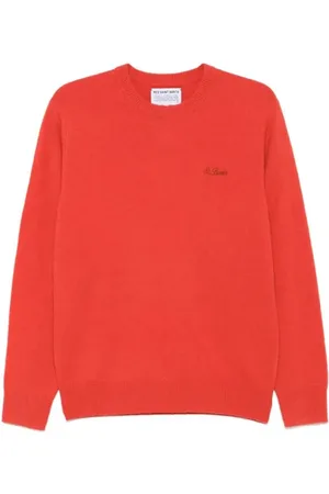 MC2 SAINT BARTH Round-neck Knitwear, male, , Size: M Stylish Sweaters for Every Occasion