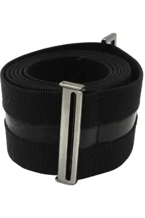 Jil Sander Pre-owned Belts, male, , Size: ONE SIZE Pre-owned Canvas belts