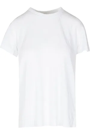 Daniele Fiesoli T-Shirts, female, , Size: XS Linen T-shirt with Round Neck