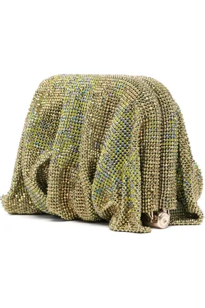 BENEDETTA BRUZZICHES Clutches, female, , Size: ONE SIZE Crystal Mesh Clutch Bag