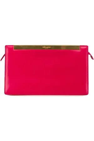 Saint Laurent Pre-owned Clutches, female, , Size: ONE SIZE Pre-owned Leather clutches