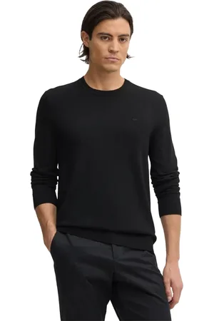 Michael Kors Round-neck Knitwear, male, , Size: XL Crew Neck Sweater
