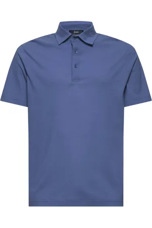 HERNO Polo Shirts, male, , Size: XL Polo Shirt with Metal Logo