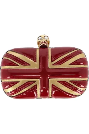 Alexander McQueen Pre-owned Clutches, female, , Size: ONE SIZE Pre-owned Leather clutches