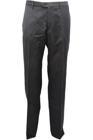 Neil Barrett Straight Trousers, male, , Size: XL Classic pinstripe trousers made in Italy