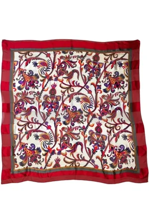 Saint Laurent Pre-owned Scarves, female, , Size: ONE SIZE Pre-owned Silk scarves