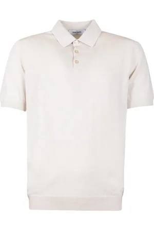 Gran Sasso Polo Shirts, male, , Size: XL Knitted T-shirt and Polo in