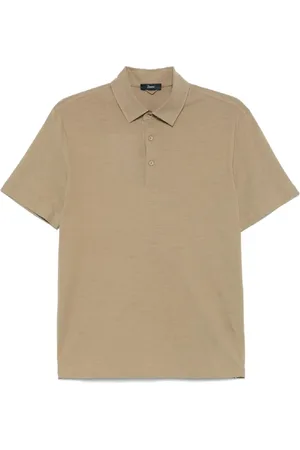 HERNO Polo Shirts, male, , Size: 2XL Stylish Tortora T-Shirts & Polos