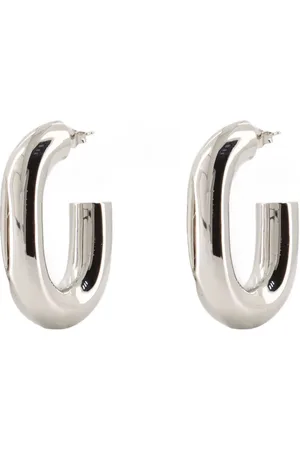 Paco rabanne Earrings, female, , Size: ONE SIZE Link Earrings - Brass - Silver