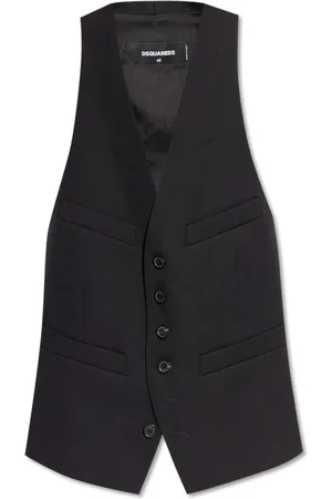 Dsquared2 Vests, female, , Size: XS Stylish Waistcoats for a Fashionable Look