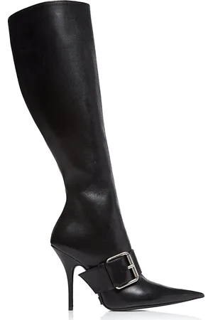 Balenciaga Heeled Boots, female, , Size: 8 US Stylish Leather Boots for Women