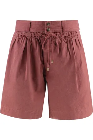 Isabel Marant Casual Shorts, female, , Size: XS Cotton shorts with adjustable drawstring waist