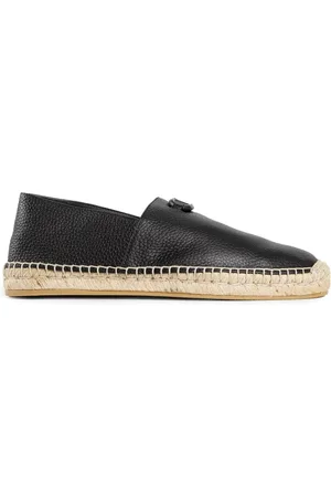 VALENTINO GARAVANI Espadrilles, male, , Size: 12 US Slip-On Leather Shoes