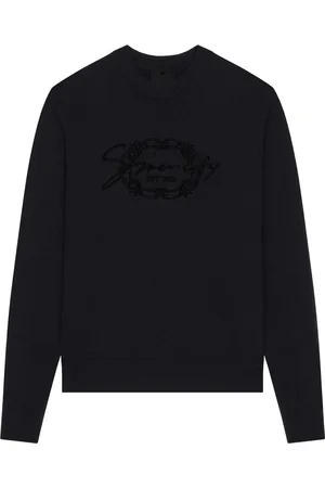 Givenchy Round-neck Knitwear, male, , Size: XL Classic Sweater for Men