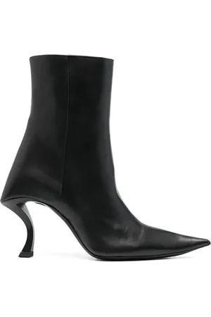Balenciaga Heeled Boots, female, , Size: 9 US Stylish Leather Boots for Women
