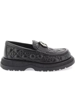 Dior Loafers, female, , Size: 13 US Stylish Cannage Loafer Shoes
