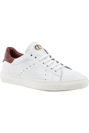 DEE OCLEPPO Sneakers, male, , Size: 7 US Soft Leather Logo Sneaker