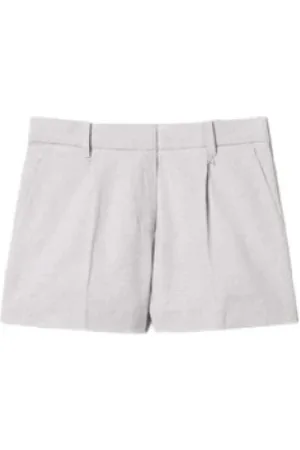 Twin-Set Short Shorts, female, , Size: XS Textured Angora Bermuda Shorts