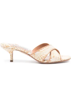 Aquazzura Heeled Mules, female, , Size: 9 1/2 US Divine Mules for a Stylish Look