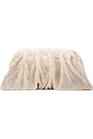 BENEDETTA BRUZZICHES Clutches, female, , Size: ONE SIZE Crystal Mesh Clutch Ss25