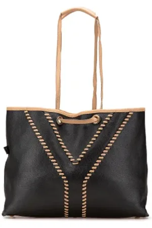 Saint Laurent Pre-owned Tote Bags, female, , Size: ONE SIZE Pre-owned Leather totes