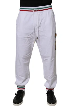 Dolce & Gabbana Sweatpants, male, , Size: 2XL Cotton Jogger Sweatpants