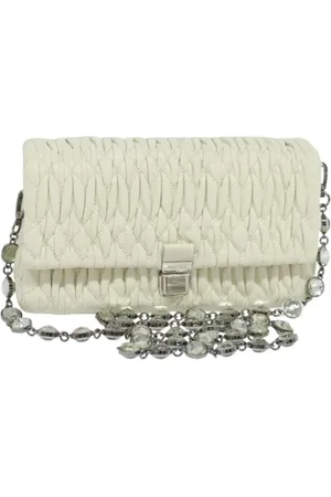 Miu Miu Pre-owned Shoulder Bags, female, , Size: ONE SIZE Pre-owned Leather shoulder-bags