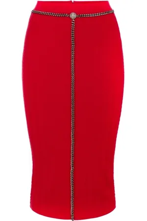 Elisabetta Franchi Midi Skirts, female, , Size: M Stylish Skirts for Women