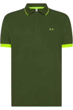 sun68 Polo Shirts, male, , Size: L Polo T-shirts and Polos