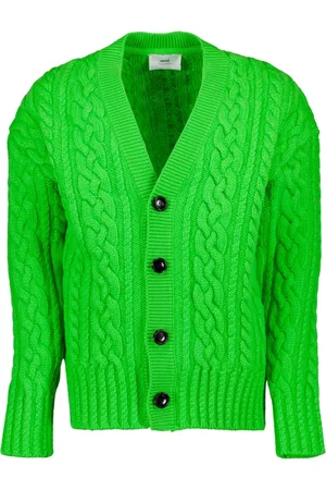Ami Cardigans, female, , Size: S Ribbed Cardigan