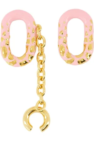 Paco rabanne Earrings, female, , Size: ONE SIZE Gold Earrings - Aluminium - One Ear