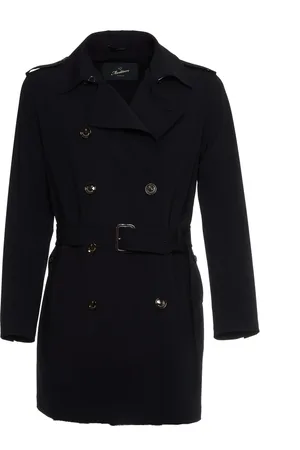 MONTECORE Double-Breasted Coats, male, , Size: L Classic Double-Breasted Trench Coat