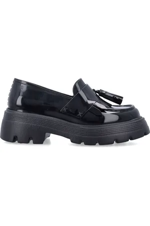 Comme des Garçons Loafers, female, , Size: 10 US Closed Loafers with Tassel Detail