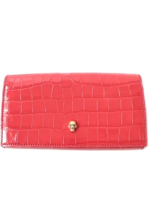 Alexander McQueen Pre-owned Wallets, female, , Size: ONE SIZE Pre-owned Leather wallets