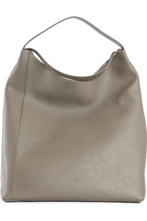 STUDIO NICHOLSON Handbags, female, , Size: ONE SIZE Elephant Textured Leather Hobo Bag