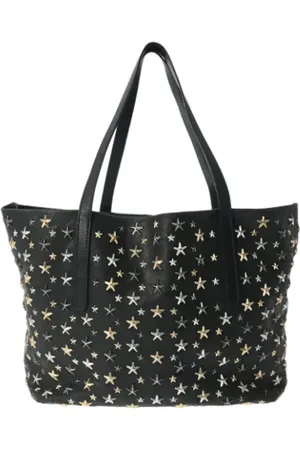 Jimmy Choo Pre-owned Tote Bags, female, , Size: ONE SIZE Pre-owned Leather shoulder-bags