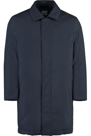 Paul Smith Parkas, male, , Size: M Polyester Parka with Back Slit Hem