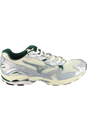 Mizuno Sneakers, male, , Size: 9 1/2 US Grey Wave Rider Sneakers