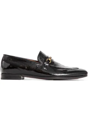 Tom Ford Loafers, male, , Size: 8 US Patent Leather Chain Loafer