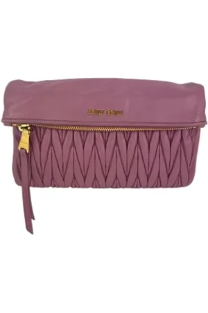 Miu Miu Pre-owned Shoulder Bags, female, , Size: ONE SIZE Pre-owned Leather shoulder-bags