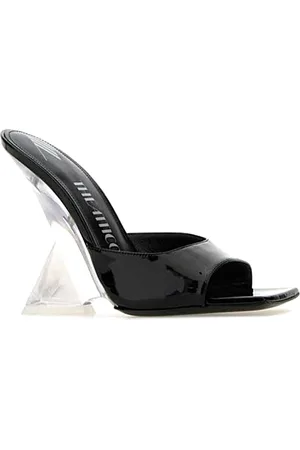 The Attico Heeled Mules, female, , Size: 6 US Stylish Sandal for Fashionable Look
