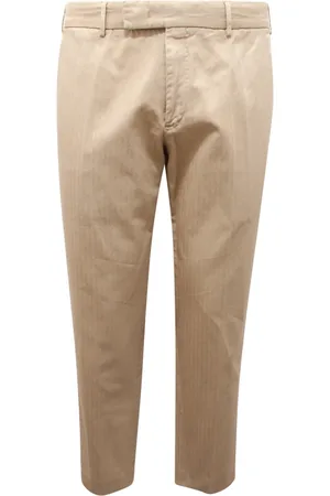 PT01 Chinos, male, , Size: XL Rebel Fit Cotton/Linen Trousers