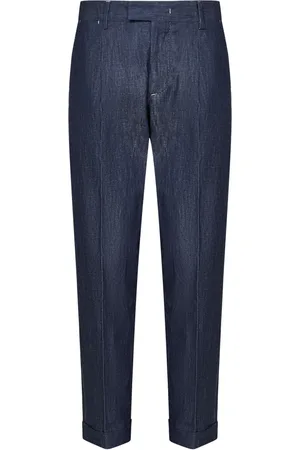LOW BRAND Suit Trousers, male, , Size: W40 Trousers Ss25 Stylish Casual Outfit