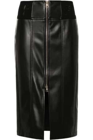 Liu Jo Midi Skirts, female, , Size: XS Faux Leather Skirt