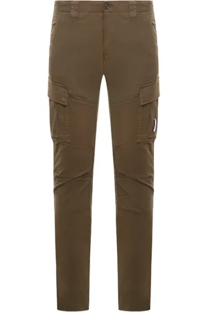 C.P. Company Slim-fit Trousers, male, , Size: S Cargo Trousers Stretch Cotton